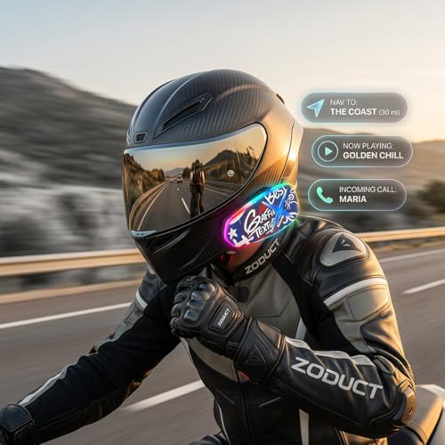 Image of K15 Helmet Bluetooth 6.0 Headset | 40H Battery Life | IP65 Waterproof | 40mm Speaker | Voice Control | Wireless Helmet Headphone for Bike Motorcycle Riding