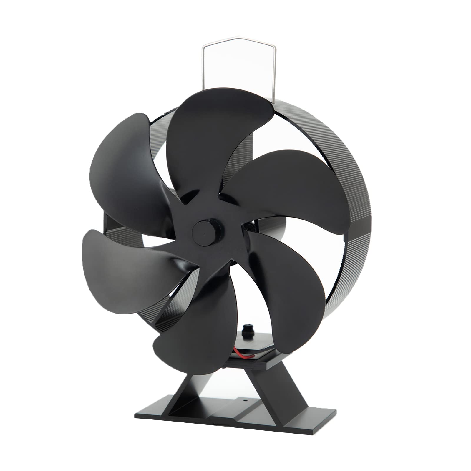 Ypbew Stove Oven Fan Heat Powered 6 Silent Non Electricity Required Save Energy Chimney Fan Silent Heat Powered Stove For Wood Burning Oven