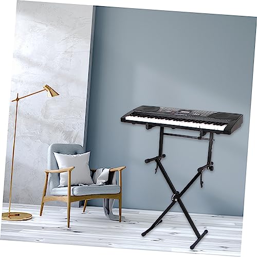 NULYLU 1 Jeu Support Pour Clavier Électronique Supports De Clavier Support De Clavier Électronique Stand De Pianos Support De Piano Extension Du Support De Clavier Instrument Le Fer Black - Les Beatles, Paul McCartney, John Lennon, RIngo Starr, George Harrison NULYLU 1 Jeu Support Pour Clavier Électronique Supports De Clavier Support De Clavier Électronique Stand De Pianos Support De Piano Extension Du Support De Clavier Instrument Le Fer Black – Image 6