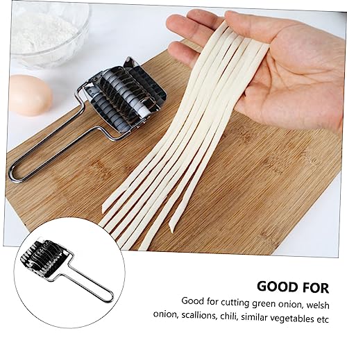 Alipis set de 2 cortadores de acero inoxidable para cocina miniatura 7