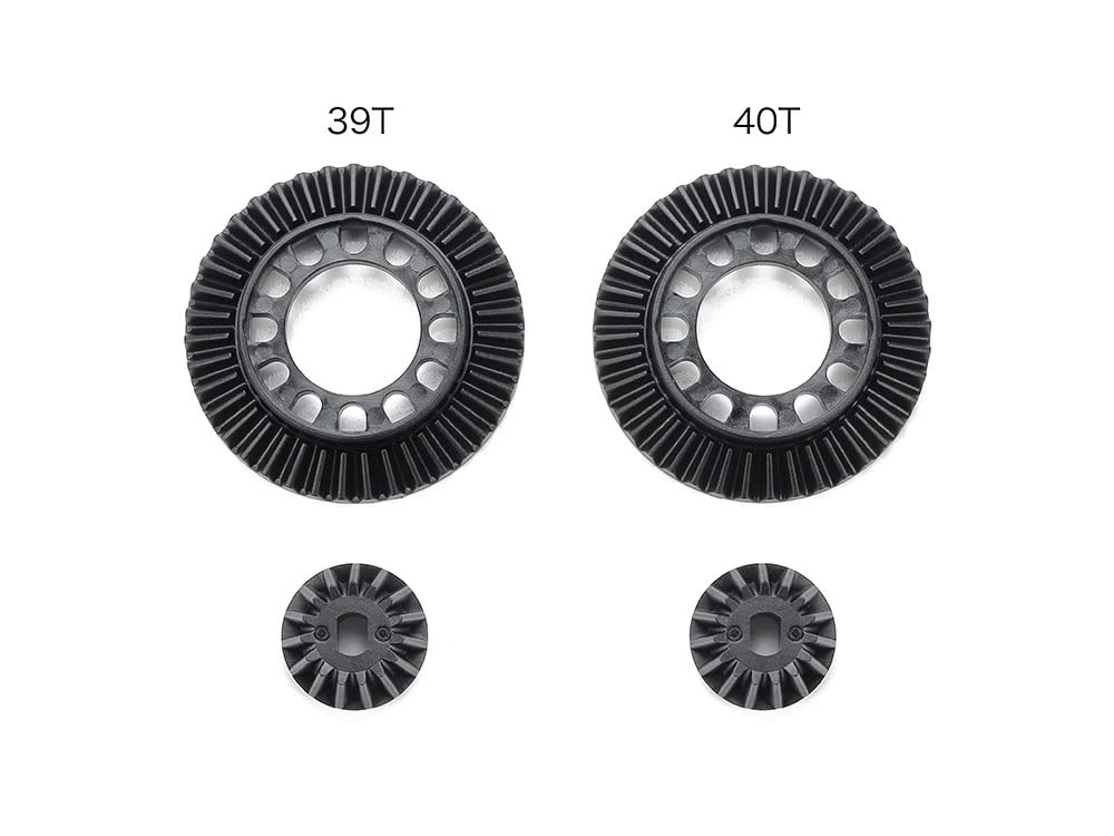 TAMIYA Ring Gear Set 39T/40T XV-02/TT-02 Direct Coupling TAM51704 Gears & Differentials