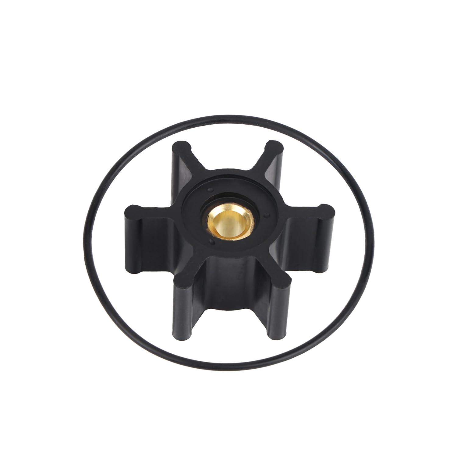 lasuroa 49-16-2771 Impeller, Rubber Brass Transfer Pump Impeller Replacement with O-Ring Replace Part Number 49-16-2771 49162771 - Image 4