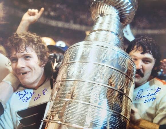 Autographed Bobby Clarke & Bernie Parent 16x20 Philadelphia Flyers Photo