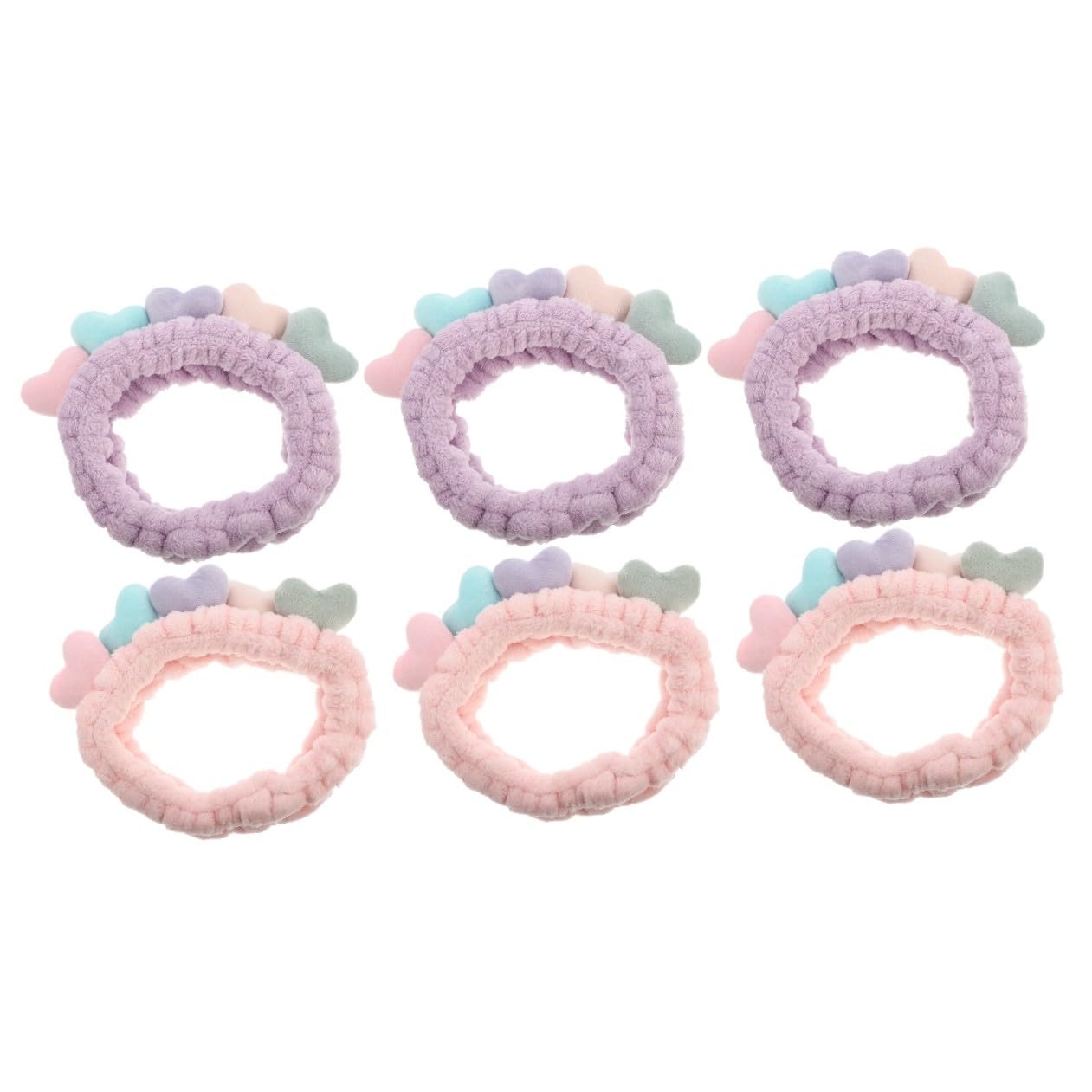 MAGICLULU 3 Juegos de Diademas de Maquillaje de Tela para La 2 Unidades X 3