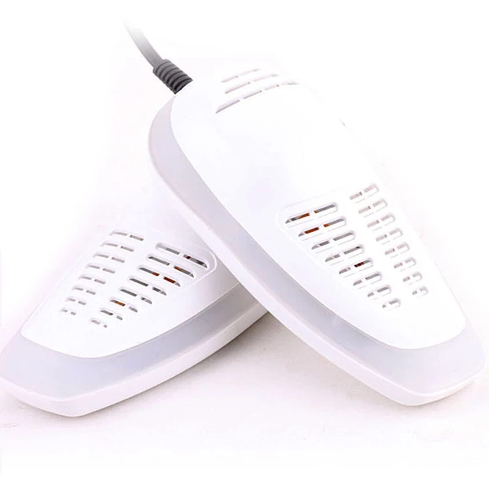 Chauffe-Chaussures Portable USB Chauffe-Pieds Dispositif de déshumidification Séchage Rapide pour Bottes Mouillées Gants Chaussettes Chapeaux,Blanc