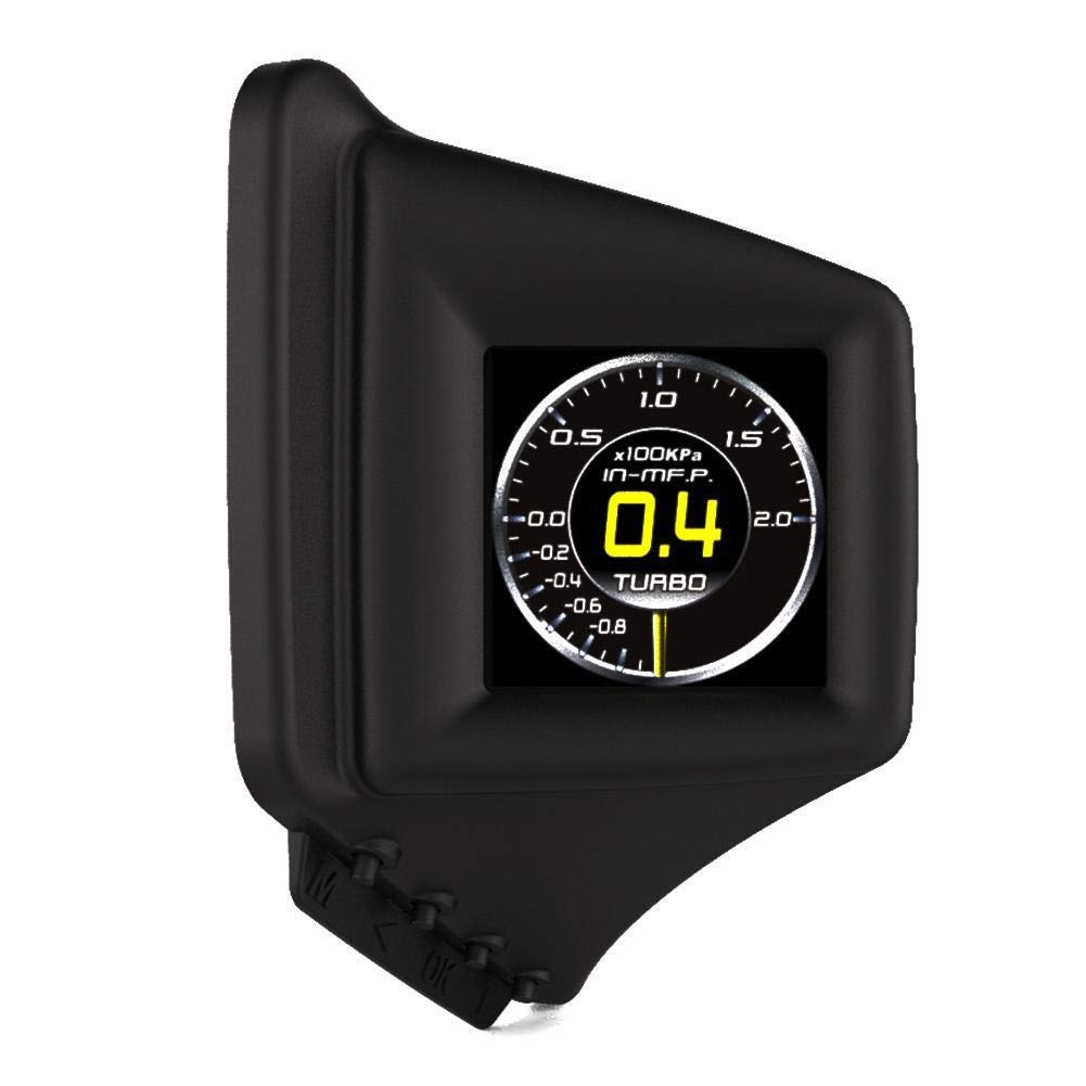 Head Up Display Auto Hud OBD Dual System HUD wyświetlacz samochodowy head-up cyfrowy licznik prędkościomierza Overteed Alarm Car Speed Projector