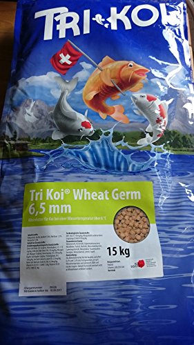 Tri Koi Wheat Germ – Soft KOIFUTTER for a Whole Year – 6.5 mm – 25 kg