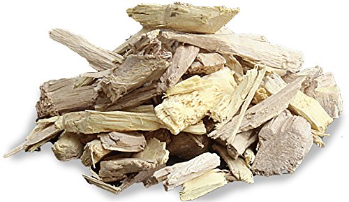 Smokey Olive Wood 6 x 500 ml Olivenholzspänen, Mandel, Zitronengras, Orange und Walnuss. Größe Nr. 3: 2-3 cm