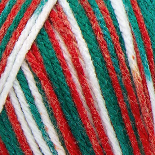 Image of RED HEART Super Saver Yarn, Mistletoe Print (Pack of 2)