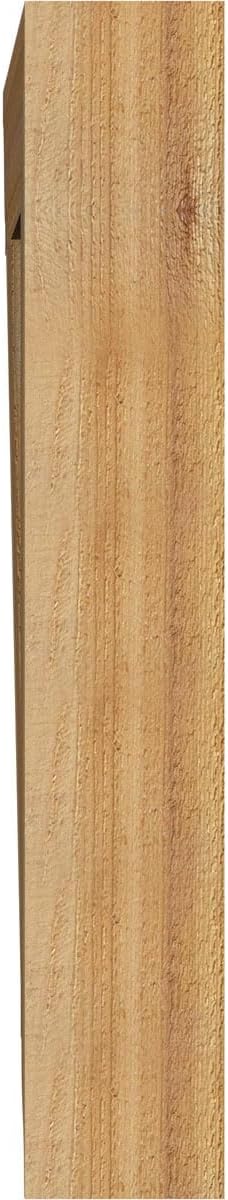 4"W x 24"D x 24"H Balboa Traditional Rough Sawn Bracket, Western Red Cedar