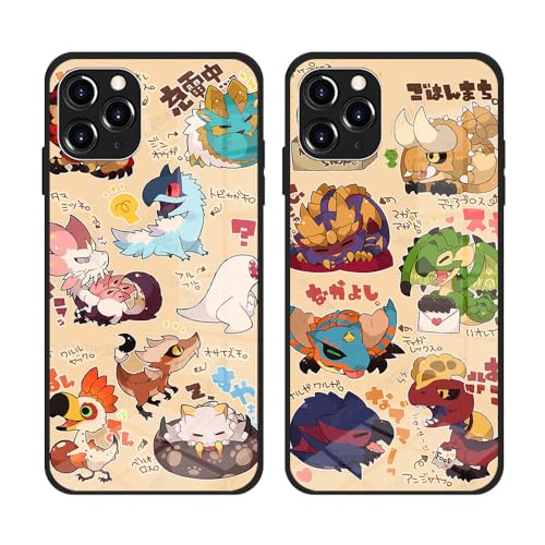 モンスターハンター スマホケース iphone16promaxケース スマホカバー 全機種対応 タマミツネ iphone16 pro max ケース モンハン おしゃれ すまほけーす 耐衝撃 かわいい 防水ケース カメラレンズ保護 イヤレス充電対応 男女兼