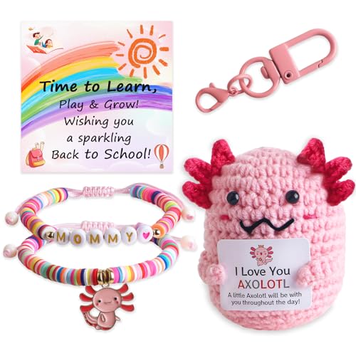 JIANZHEN First Day of Kindergarten Gifts Ideas Axolotl Stuff Bracelet Gifts...