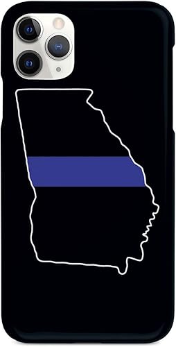 Miniatura 13 de Inspired Cases - Compatible con Galaxy S10 Case - Funda protectora con textura 3D para Samsung Galaxy S10 - Thin Blue Line - Georgia