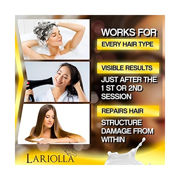 Keratin-Hair-Mask-Repairs-Dry-Damaged-Hair-Professional-Keratin-Hair-Treatment-with-Avocado-Oil-Aloe-Vera-Vitamin-E-Made-in-Usa-Effective-Keratin-Complex-Anti-Frizz Keratin Hair Mask - Repairs Dry & Damaged Hair - Professional Keratin Hair Treatment with Avocado Oil - Aloe Vera - Vitamin E - Made in Usa- Effective Keratin Complex - Anti Frizz