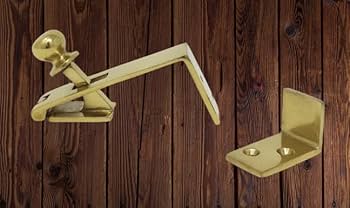 Chrome Counter Flap Catch - 83mm - Pub Bar Lift Hatch Shop Trade Counter Flap