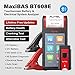 Autel MaxiBAS BT608, Battery Tester 6V &12V Battery Analysis Tool with All System Diagnostic Scan Tool OBD2 Scanner Upgraded from Autel AL539B/BT508/BT506