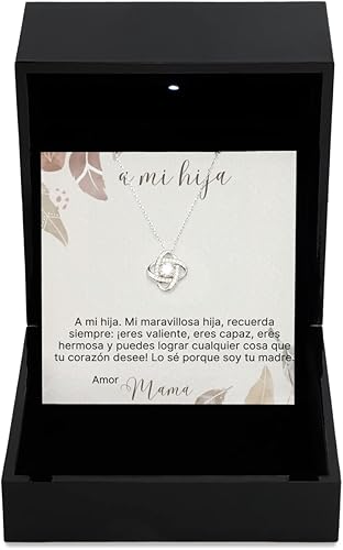 Regalo para hija de madre mamá hijastra hija adicional graduación cumpleaños Navidad joyería