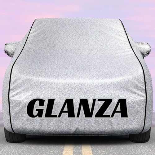 Image of Kings of Cover New Silver 100% Waterproof Glanza Car Cover | Polyester Car Body Cover for Rain & Sun | UV Protection, Dustproof, Scratch Resistant, Windproof, Heat Resistant, Custom Fit