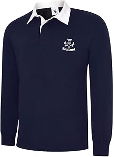 Uneeek Clothing Scotland Long Sleeve Rugby Shirts. 6 Nations Rugby