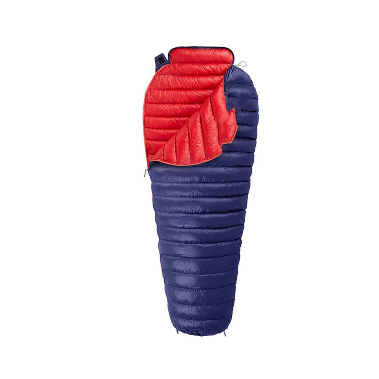 Sleeping bags Ultralight Warm Sleeping Bag White Goose Down Adults Backpacking Camping Mummy Sleep Bags(Hortel�)