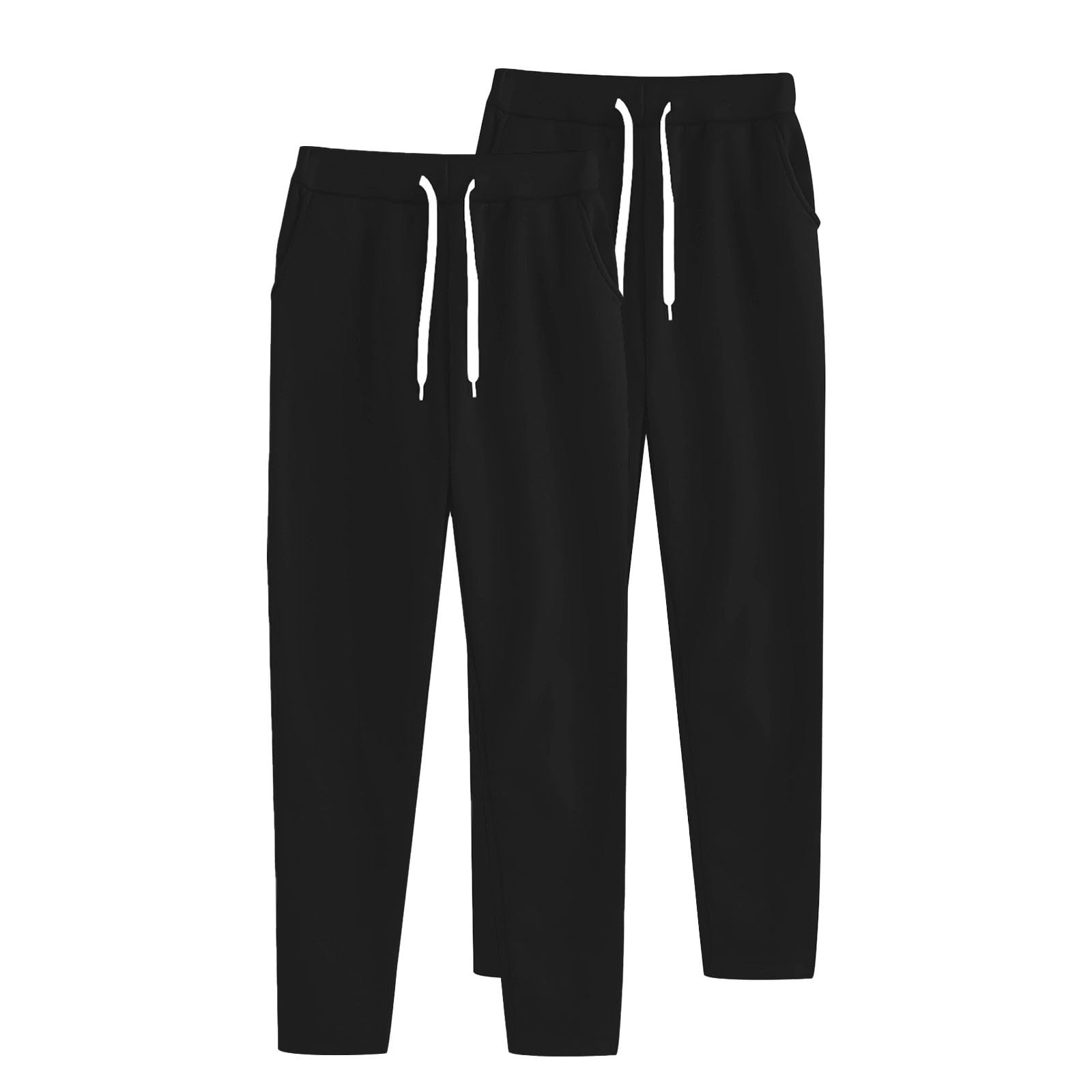 Jogginghose Damen Baggy 2er Pack Sporthose Trainingshose Basic Lang