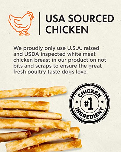 Canine Naturals Chicken Recipe Chew - Rawhide Free Dog Treats - Made From USA Raised Chicken - All-Natural and Easily… - Image 7