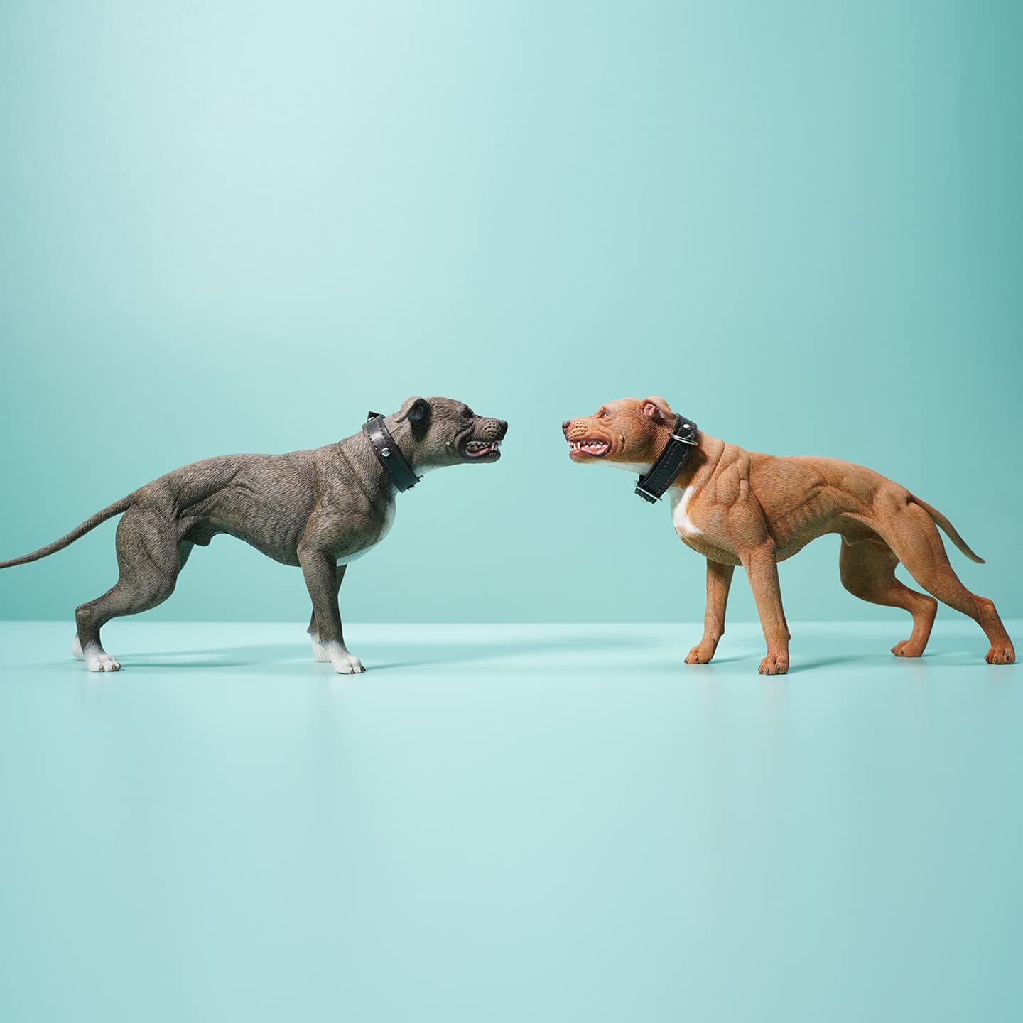 Amazon.com: MMOS X JXK American Pit Bull Terrier Dog Statue