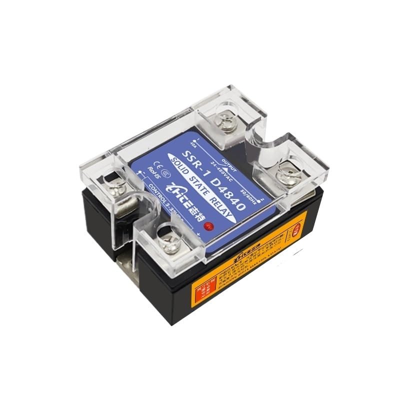 DA100 Small Single-Phase Solid State Relay AC Control Solid Module Relay SSR-1 D48100