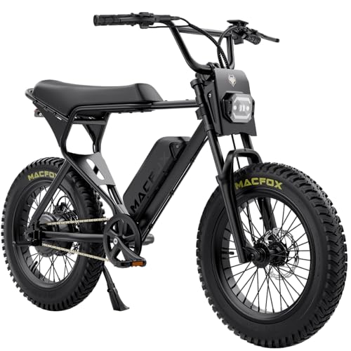 MACFOX X1S 2026 Ebikes for Adults, 750W Electric Bike Wheelie 20 MPH Max Speed, 28 Miles...