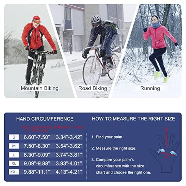 SIMARI SMRG106 Thermo-winterhandschoenen voor kinderen, touchscreen, antislip, voor fietsen, hardlopen, netbal, hockey, voetbal, rugby, skiën, outdoor, jongens en meisjes van 3 tot 15 jaar