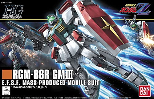 HGUC 126 GM III Bandai Gunpla 1/144 miniatura 1