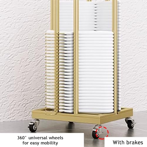 Soporte de metal para ropa perchero de hierro reforzado boutique 130cm 6