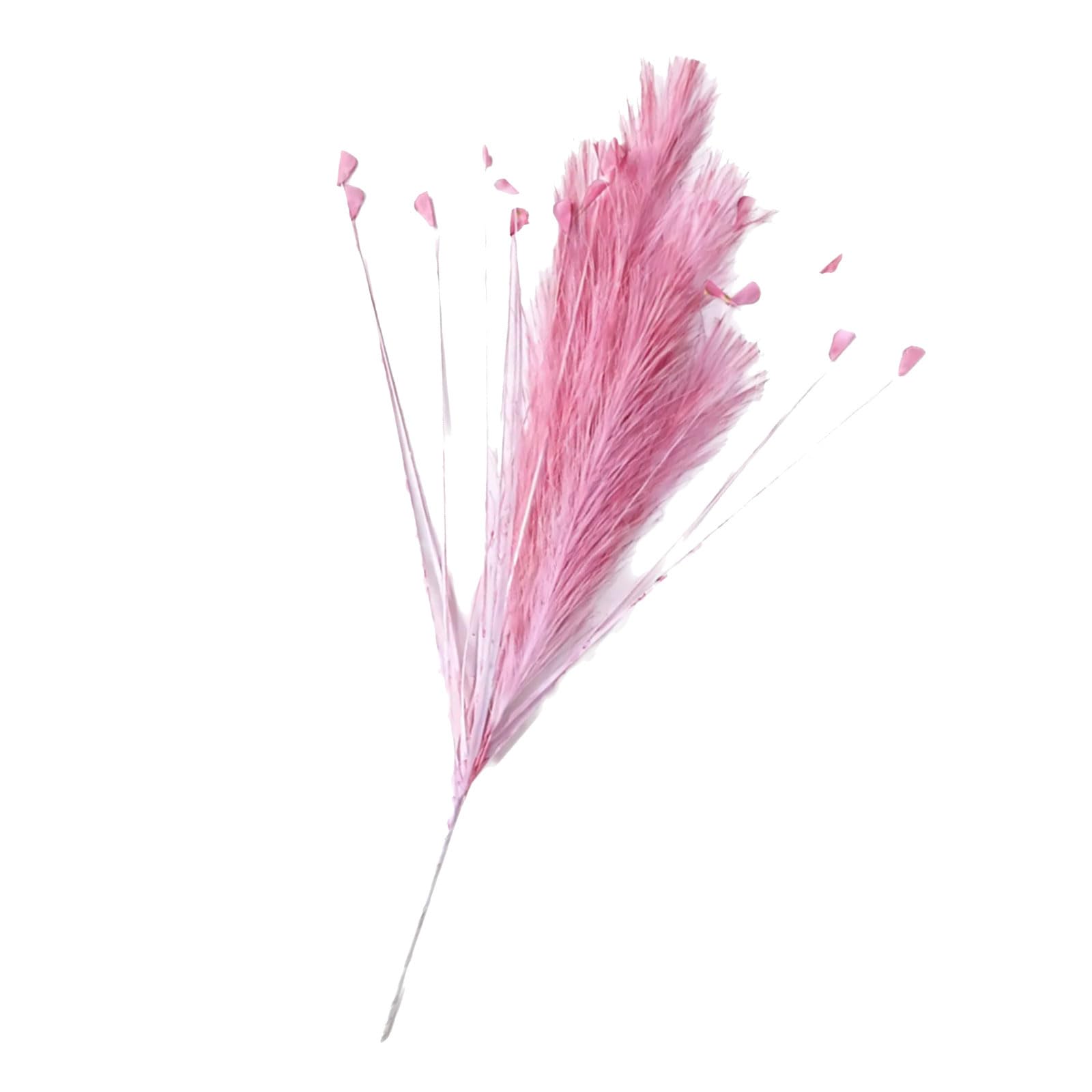 Colorful Artificial Pampas Grasses Party Decoration Bouquet Supplies for Celebrations Realistic Artificial Pampas Grasses for Festives Decorations