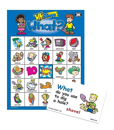 Ask & Answer Wh Bingo Board Game miniatura 3