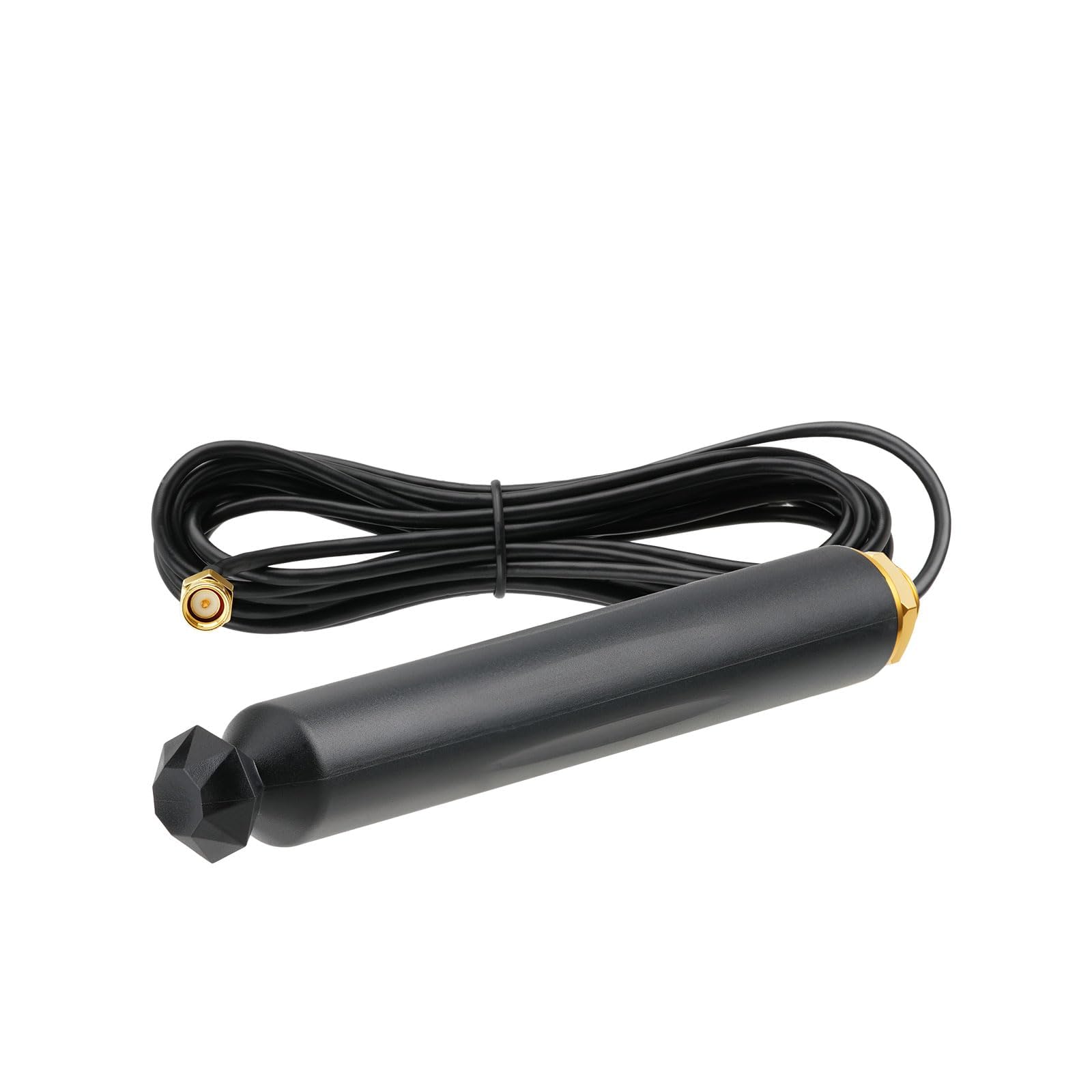 Superbat Antenne 4G LTE Extérieure 10dBi avec Câble RG174 3m SMA Mâle | 50 Ohms, pour Autoradios de Bateau, Voiture, Camping-Car, Moto, Tracteur, VTT et UTV