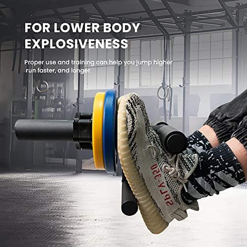 SPART-Tib-Bar-Tibialis-Anterior-Exercise-Equipment-Tibia-Dorsi-Calf-Machine-Tibialis-Trainer-Calf-Raise-Machine-for-Strength-Training-CalvesShins-and-Ripping-Lower-Leg-MusclesFits-12-Olympic-Weight-Pl