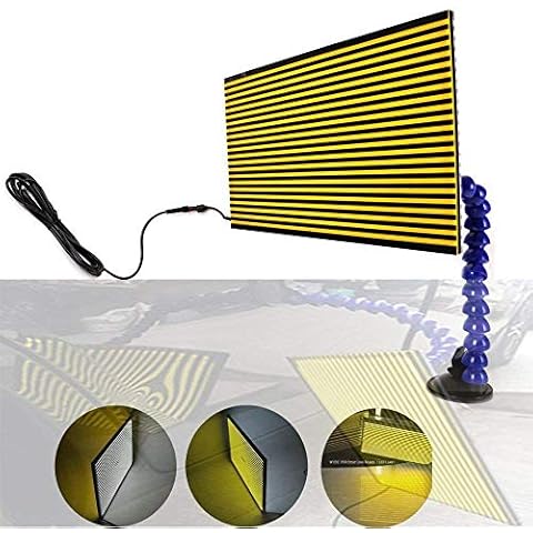 WHDZ LED Double Panel Strip Line Board Paintless Dent Repair Tool Kit Lamp Reflective Borde 5v USB lamp Board Cover