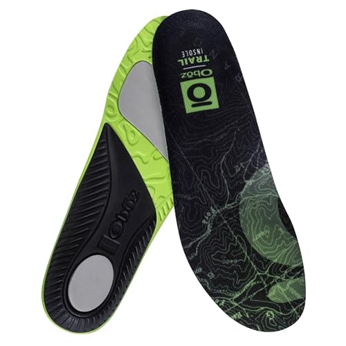 Oboz Unisex Trail Insole (XXL, Green)