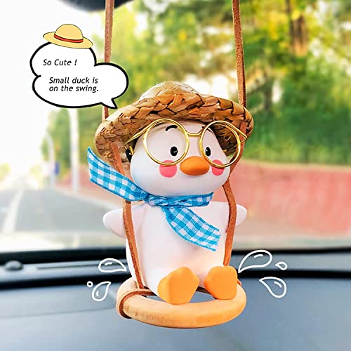 Image of AUTO SNAP Creative Couple Decoration Car Air Cute Perfume Interior Clip Aromatherapy Air Conditioning Decoration Duck