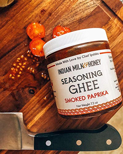 Grass Fed Seasoning Ghee Bundle By Indian Milk & Honey, Pack Of 2, Keto & Paleo Friendly, Pasture Raised, Non-Gmo Gourmet Foods & Supporting Local Farms #TOP2