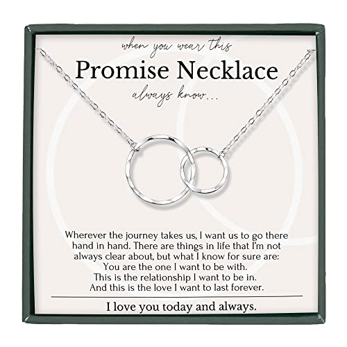 HOPE LOVE SHINE Promise Necklace (Sterling-Silver)