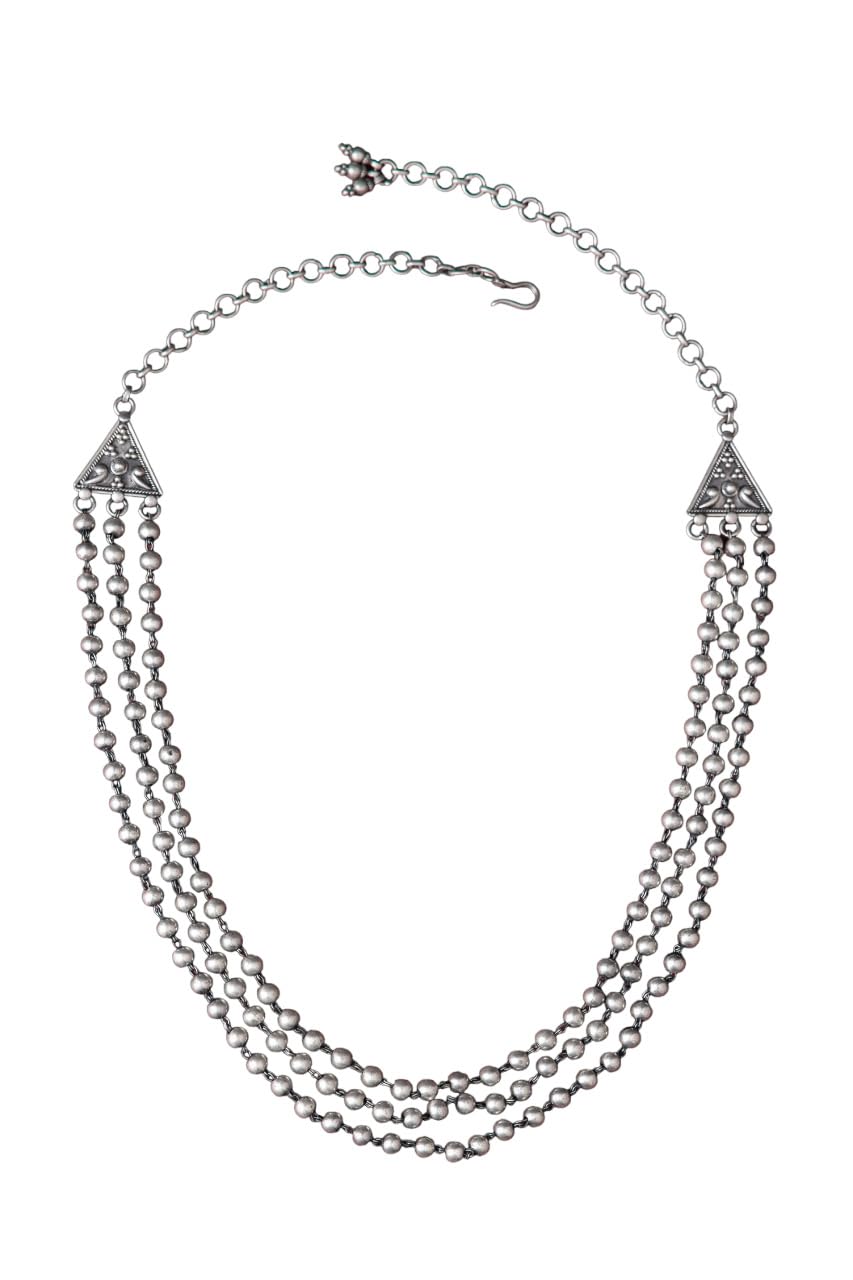 See full amazon price history chart for Shyle 925 Sterling Silver Ball Chain Necklace, Tattva Three Layered Ball Chain Necklace, Well Stamped with 925, Handcrafted Oxidized Silver Chain Necklace, Gift for Her, Multiple Chain Necklace Shyle 925 Sterling Silver Ball Chain Necklace, Tattva Three Layered Ball Chain Necklace, Well Stamped with 925, Handcrafted Oxidized Silver Chain Necklace, Gift for Her, Multiple Chain Necklace (B0CJ9B6DRD) Amazon Price History, Amazon Price Tracker