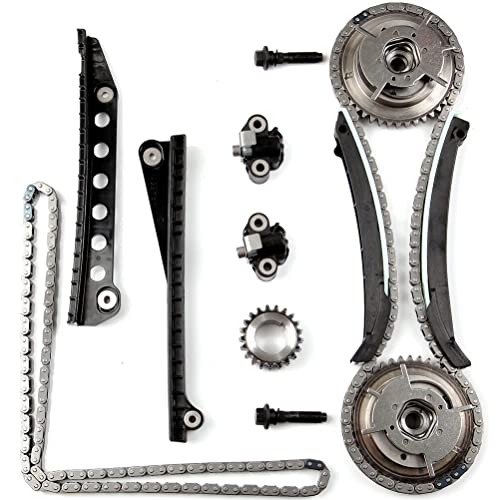 Image of SCITOO Timing Chain Kit for Ford Expedition 5L3Z-6268-A TK6068 SOHC V8 5.4L | Engine Timing Chain Kit for Ford for F-150 for F-250 for F-350 Super Duty,for Lincoln Mark LT Navigator 2004-2008