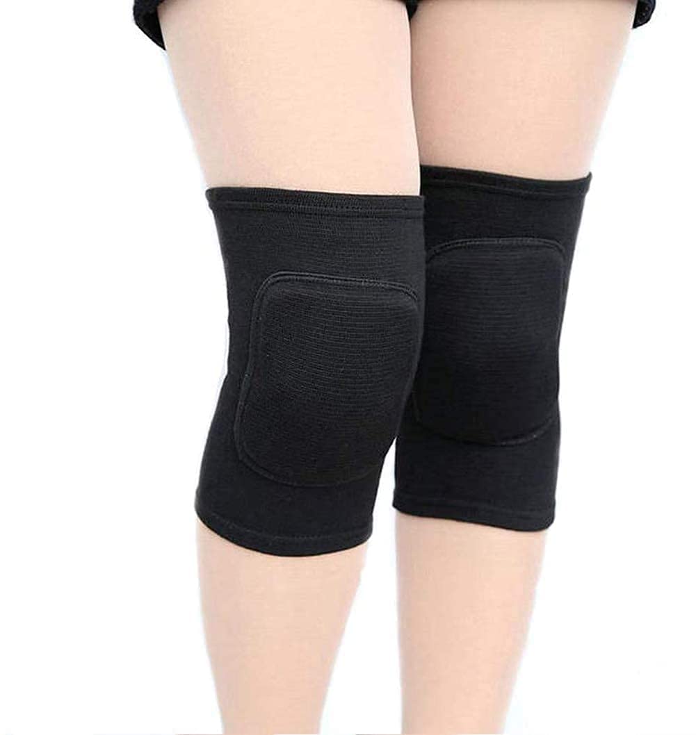 serveuttam Knee Pad for Men Women - Dancing Knee Pads Easy to Wear | Heavy front Padding to Protect from Injuries | Knee pad for Dance Yoga Riding Cycling Skating (Black, M)-image-41