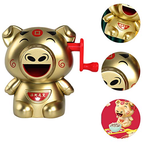 Toyvian Sementes de girassol descascando artefato de sementes de melão em forma de boi para casa.