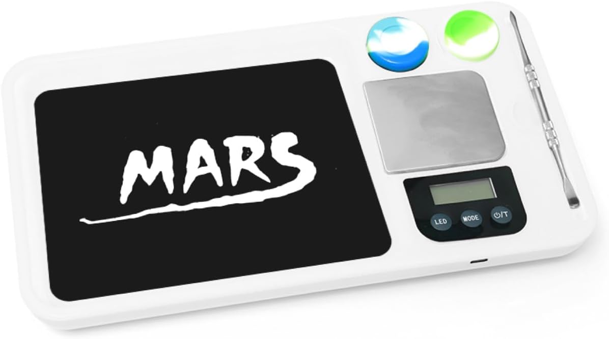Mars LED Rolling Tray with Built in Scale Home & Kitchen