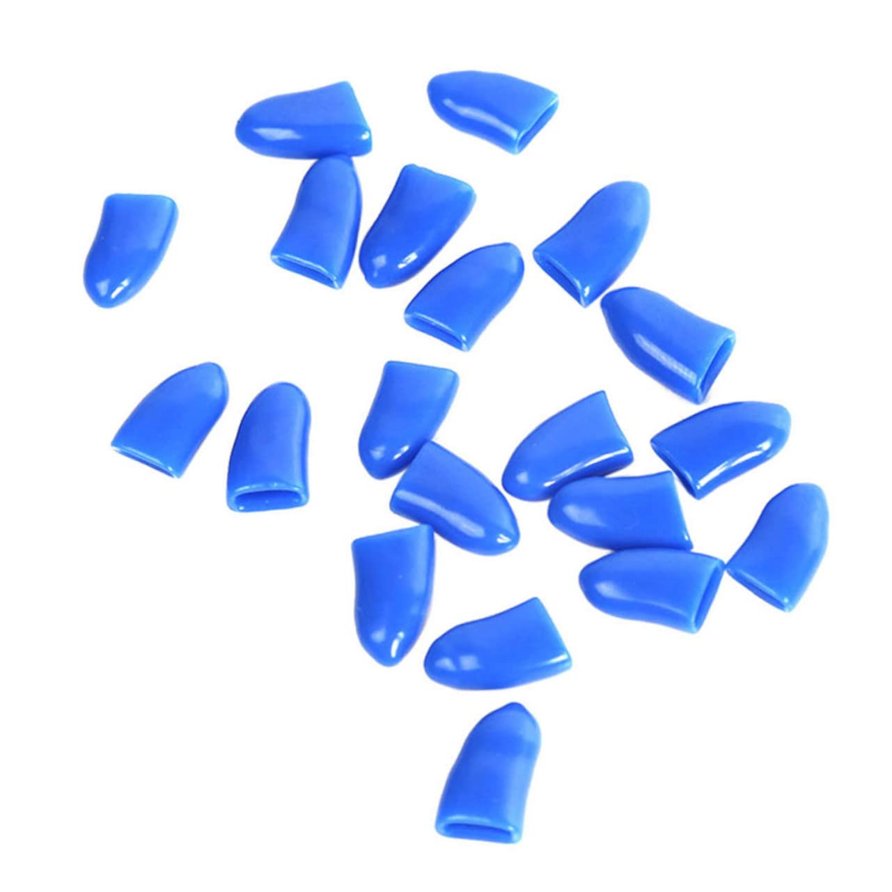POPETPOP Ensembles De 420 Pièces Couvre-Ongles pour Animaux De Compagnie Couvre-Griffes Anti-Rayures Animaux Domestiques Anti-agrippement Couverture De Griffe De Chat Gel De Silice