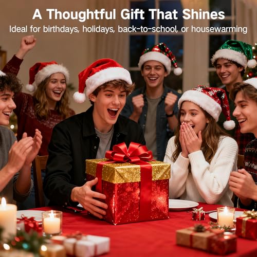 OUTON Bedside Table Lamps Set of 2 – Stepless Dimmable Nightstand Light with Linen Shade, USB-A & USB-C Ports, Phone Stand & Pen Holder, 2700K Warm LED Bulb Included, for Bedroom, Dorm, Office, Wood - Image 6