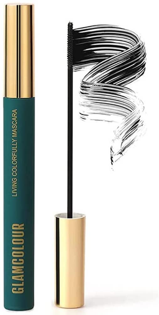 seeyoungMagic Color Skinny Mascara,Waterproof Healthy Lengths Mascara for Stronger, Longer Lashes, Clump-, Smudge- and Flake-Free Mascara，for Womens Maintain Natural Makeup Makeup (Straight-Black)