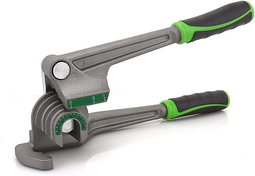 Dobladora de tubos de 14 ", 516", 38" (680.394 in) O.D. Dobladora de tubos 3 en 1 Dobladora de tubos de aluminio y cobre HVAC de 180 Herramienta de